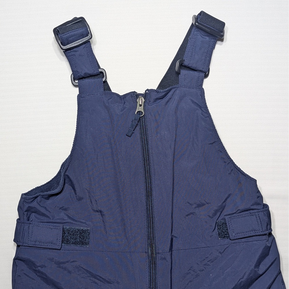 Columbia Youth M 10/12 Navy Adventure Ride Insulated Snow Bibs Waterproof Ski
